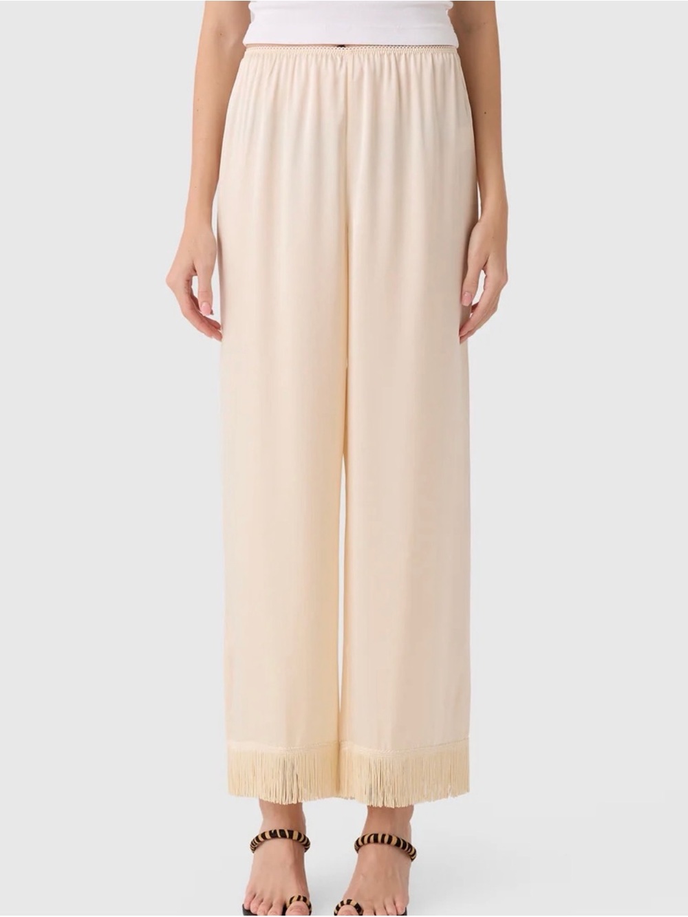 DÔEN Lavon Fringe Pant in Candlelight